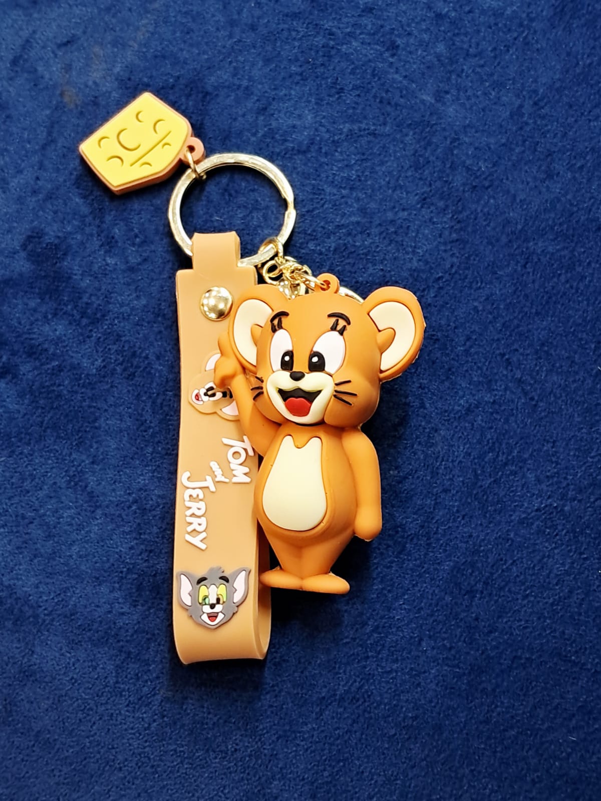 Jerry PVC Silicon Keychain with Hook
