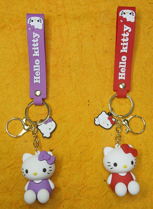 Celebrate Endless Cuteness with the Cute Little Kitties PVC Silicon Keychain! (Any One)