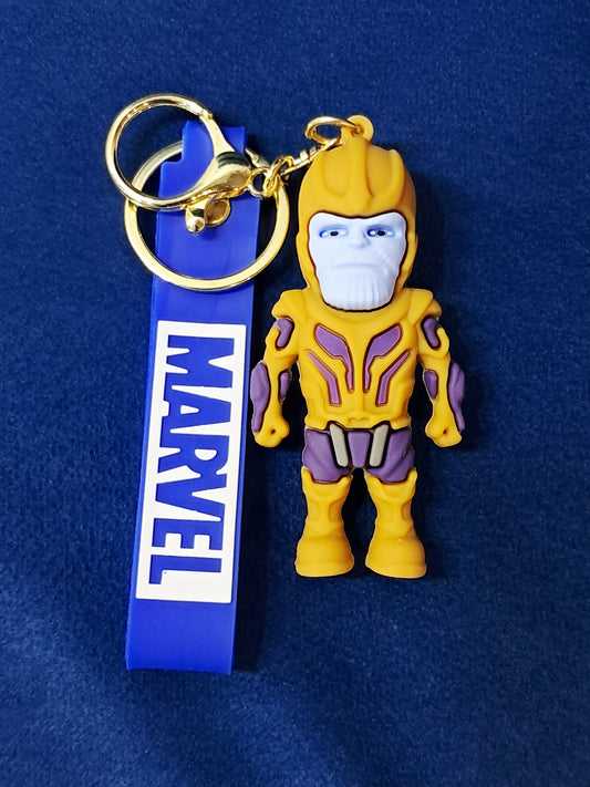 Unleash the Power with the Thanos Titan PVC Keychain!