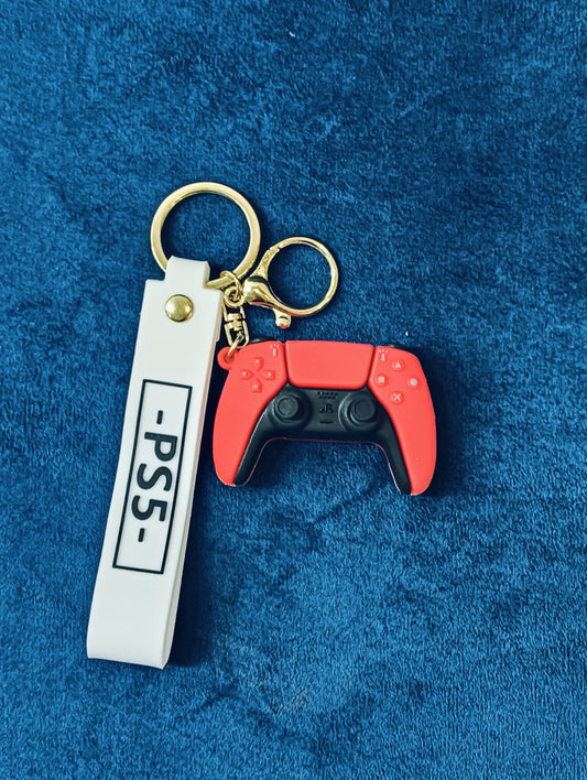 Unlock Controller Charm with the PS5 DualSense Controller PVC Keychain!