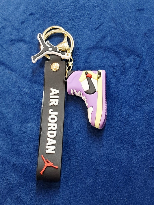 Elevate Your Hustle with the Nike Air Jordan Shoes PVC Silicon Keychain!